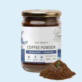 100% Arabica Coffee Powder 200g | Strong Flavour & Rich Aroma