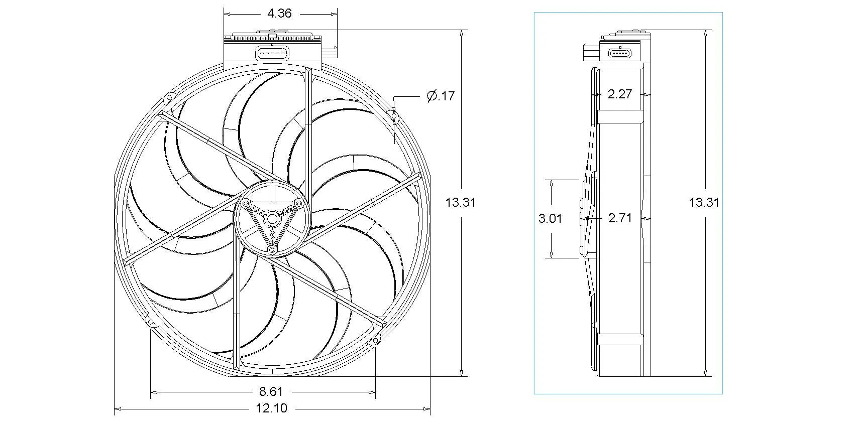 14" Brushless Fan Kit