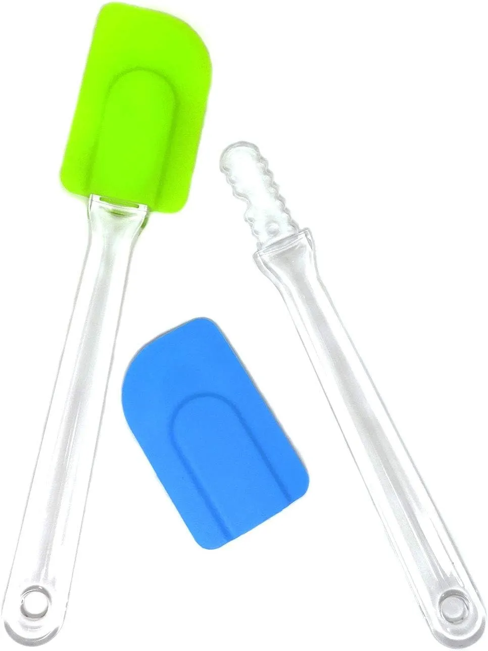 2 Silicone Spatula For Non Stick Pan (Multicolour)