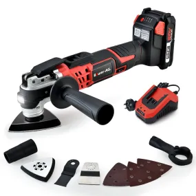 20V Cordless Oscillating Multi-Tool, 6-Speed LEDs - Baumr-AG