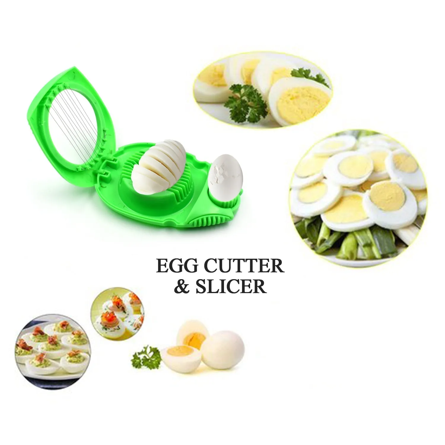 2697 2 in 1 Egg Opener Cutter used in all kinds of household and official places specially, for cutting and slicing of eggs etc.