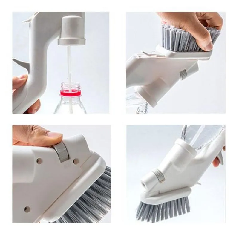 4 In 1 Spray Water Cleaning Brush