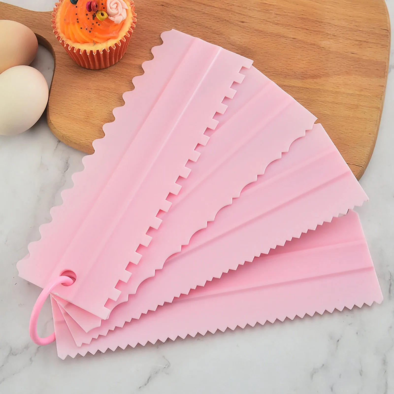 4 Pcs/set Cake Scraper