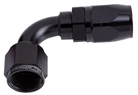 500 Series Cutter Swivel 90° Hose End -10AN AF503-10BLK