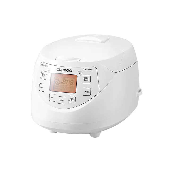 6-Cup Micom Rice Cooker (CR-0633F)