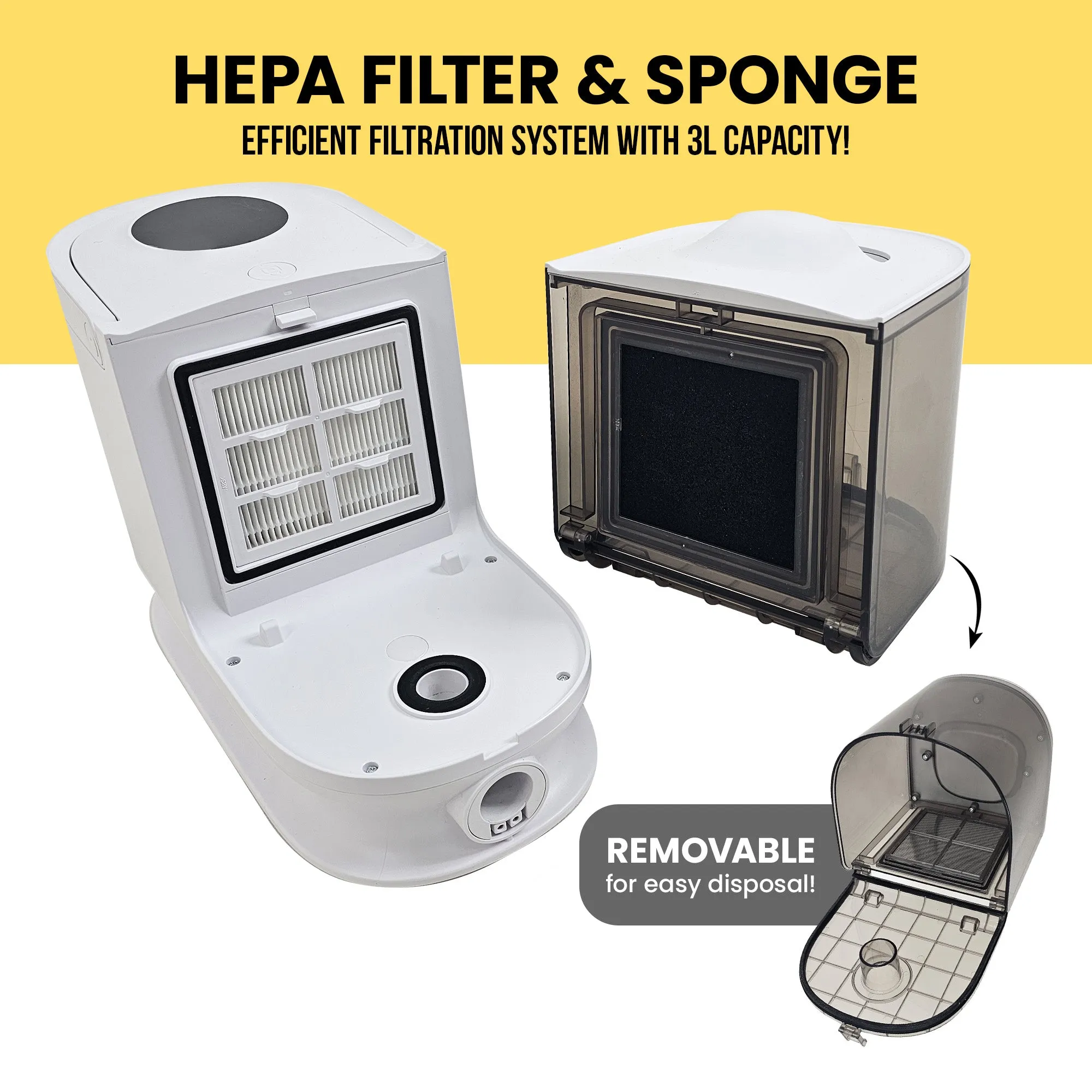 8-in-1 Pet Grooming Kit w/HEPA Filter & Digital Display