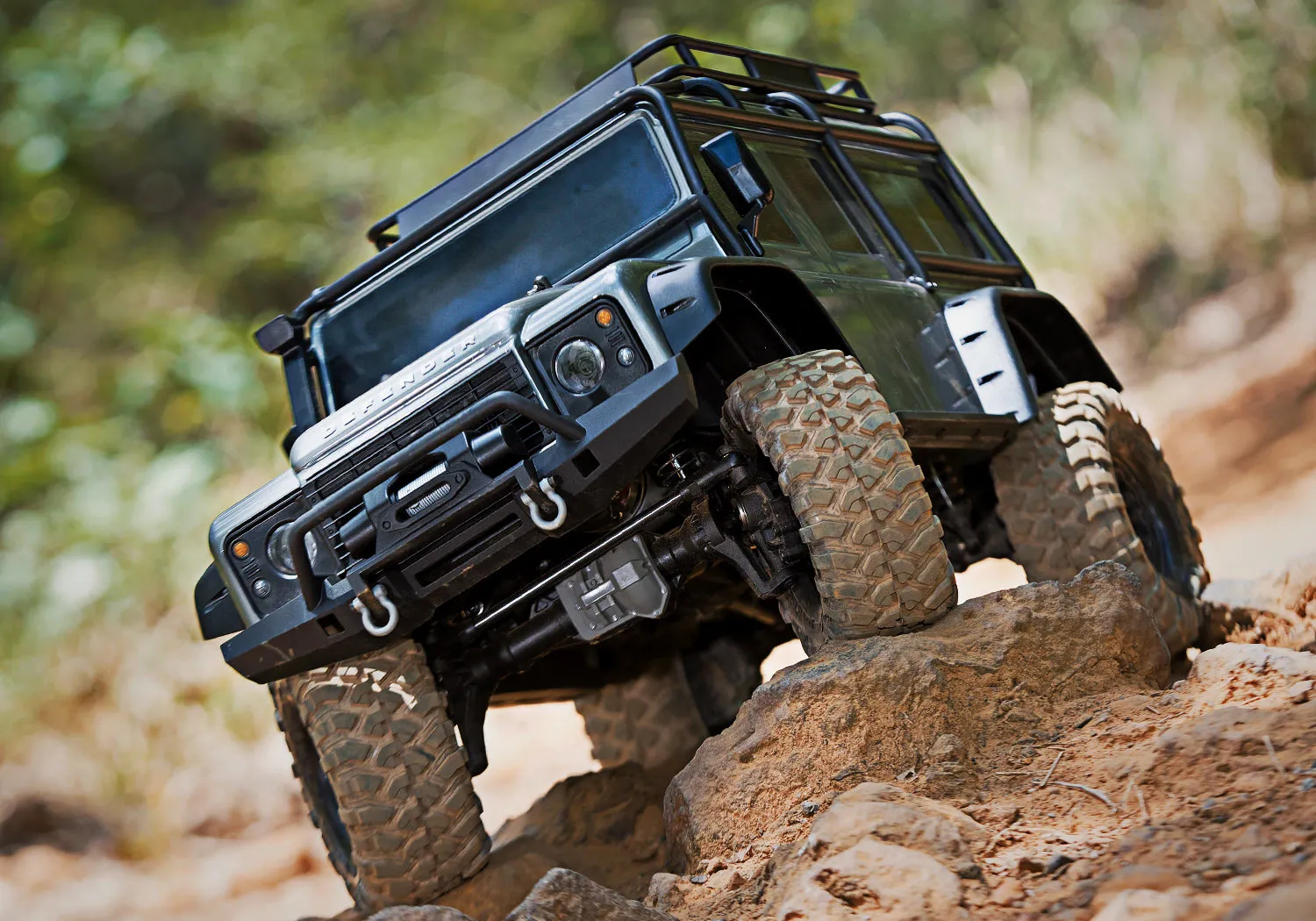 82056-4-SLVR TRX-4 Scale and Trail Defender Silver