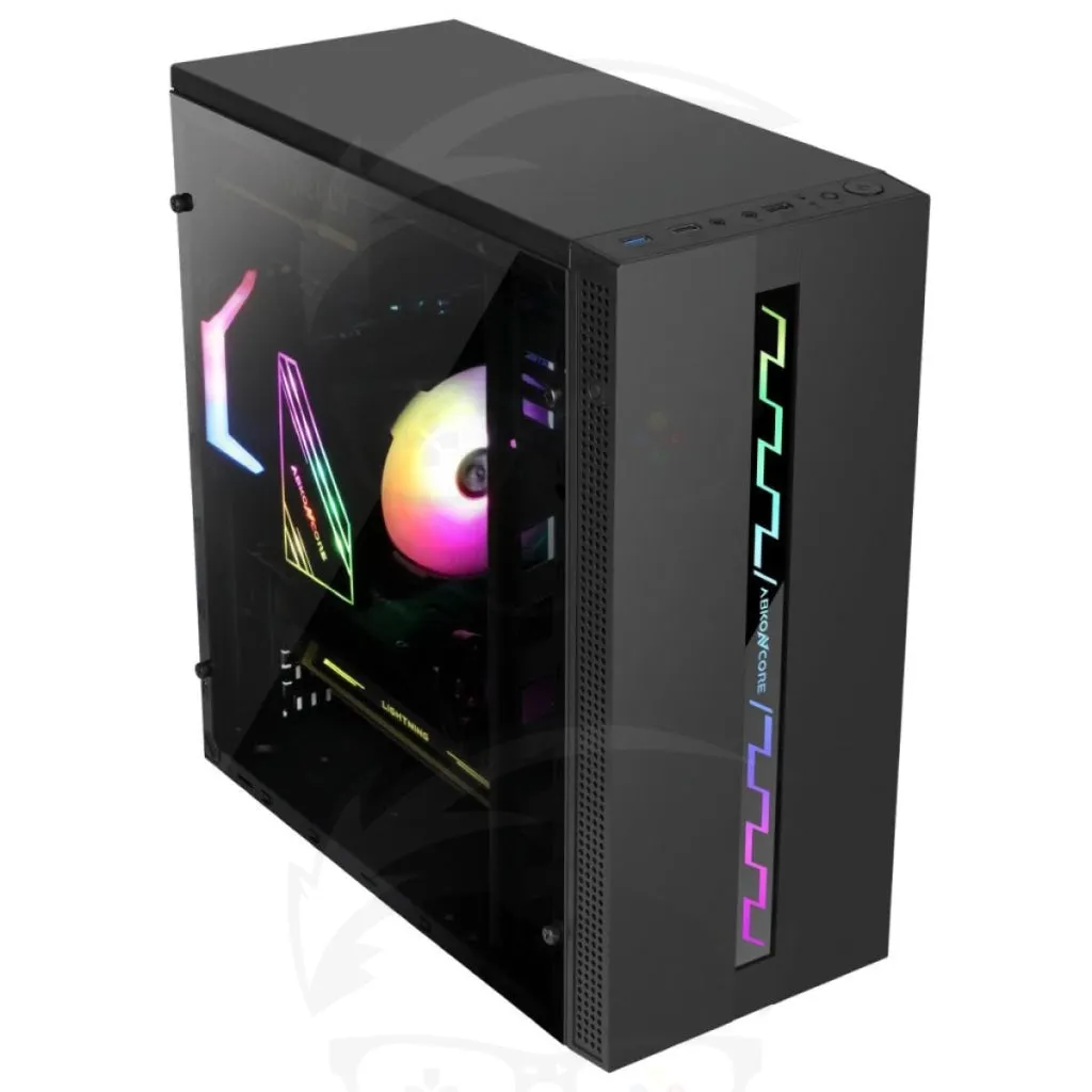 ABKONCORE L800 V1 Front RGB 1 FAN GAMING CASE