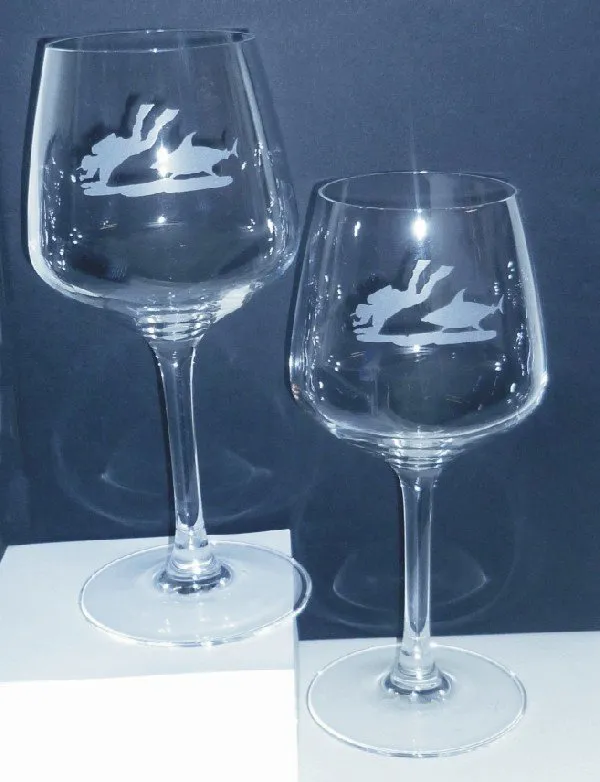 Affenpinscher Wine Glasses