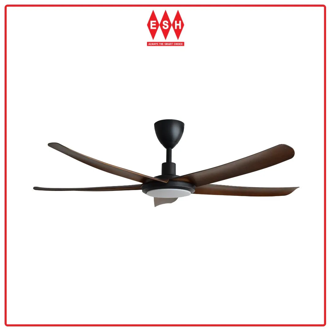 Alpha Alkova PAZION G2 LED 56 Inch 12 Speeds Ceiling Fan with Remote Control