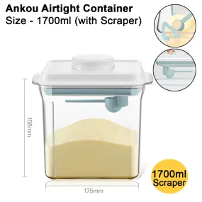 Ankou Airtight Container with Scraper Rectangle