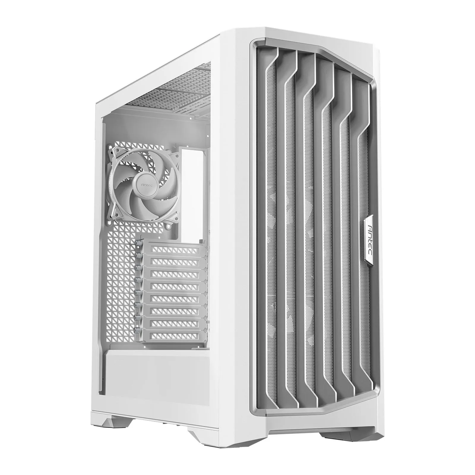 Antec Performance 1 FT Gaming Case w/ Glass Side Panels, E-ATX, 4 PWM Fans, CPU/GPU Temp Display, iUnity Monitoring Software, USB-C, White