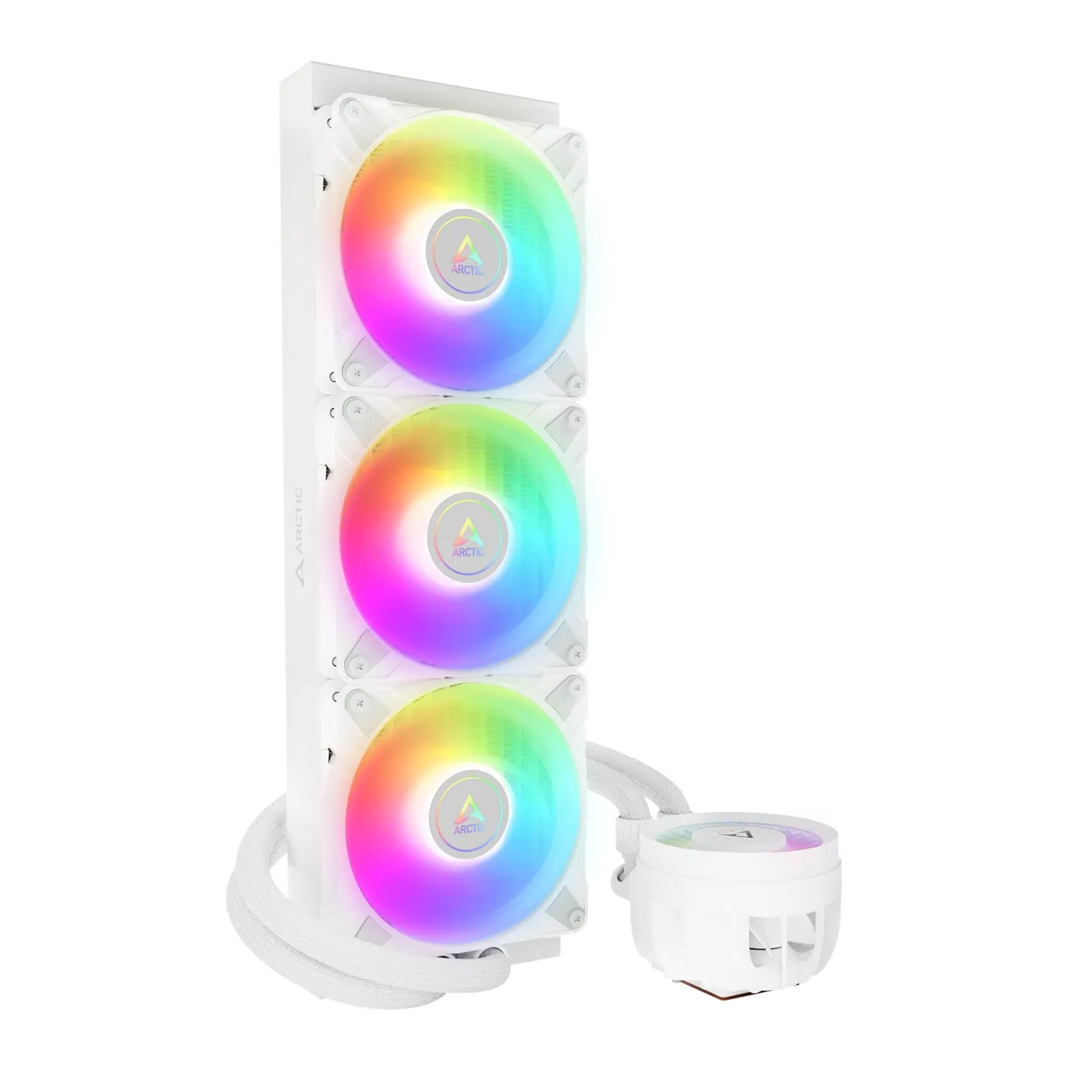 Arctic Liquid Freezer III A-RGB White 360mm AIO Liquid Cooler