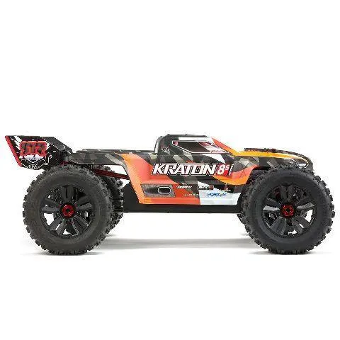 ARRMA Kraton 1/5 Scale 4WD BLX Speed Monster Truck RTR Orange ARA110002T2