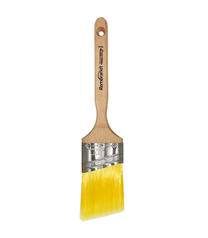 Arroworthy Rembrandt Semi Oval Angular Sash Paint Brush