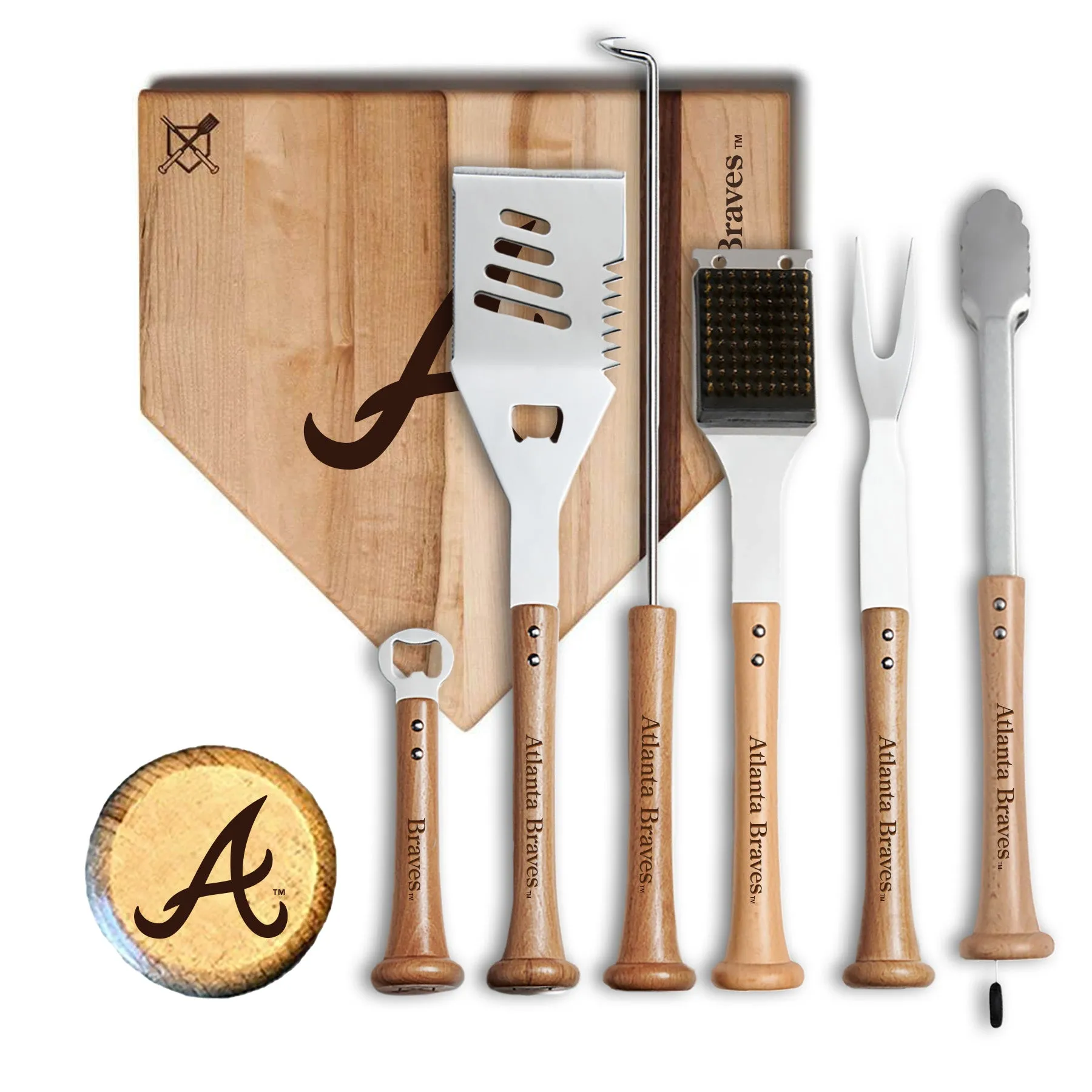 Atlanta Braves MVP Grill Set