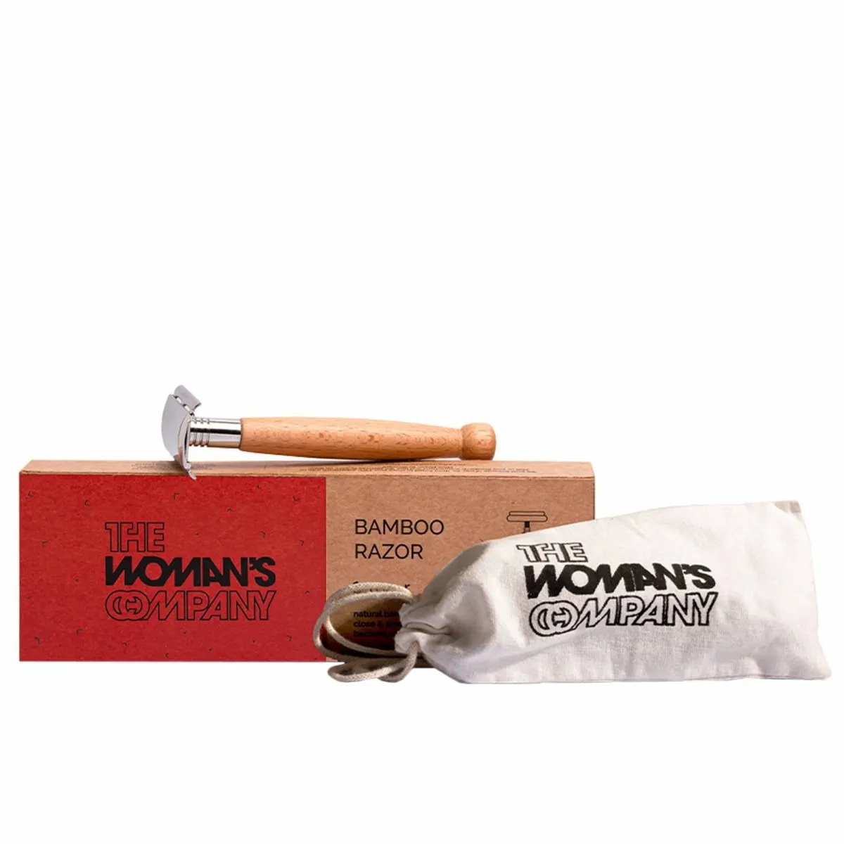 Bamboo Safety Razor for Men & Women With Bio-degradable