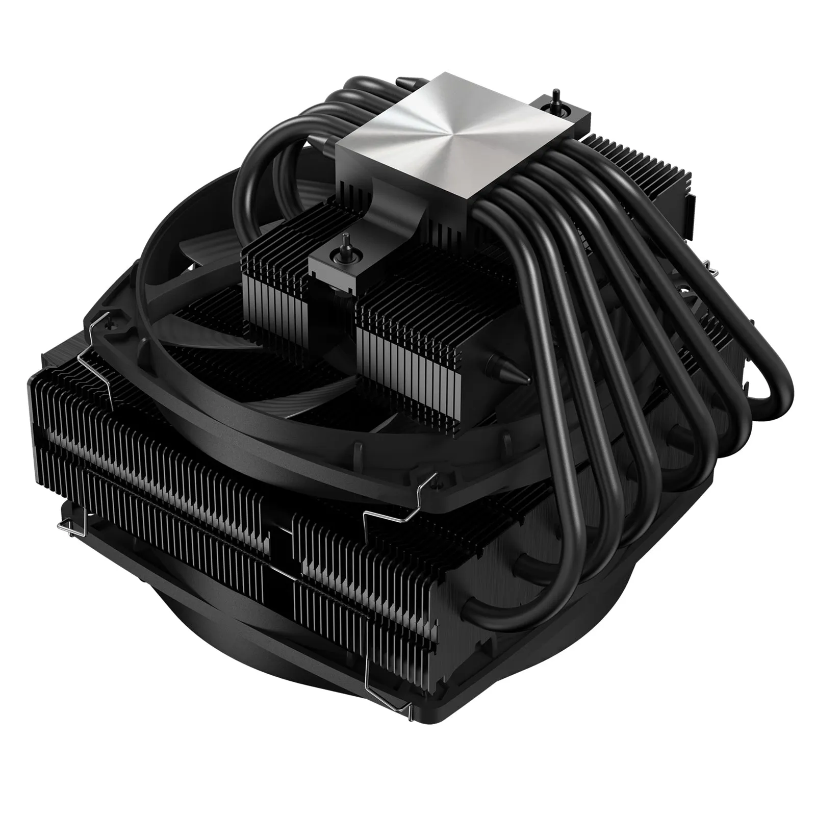 Be Quiet! BK031 Dark Rock TF 2 Heatsink & Fan, Intel & AMD Sockets, Dual Silent Wings Fans, Fluid Dynamic, 230W TDP