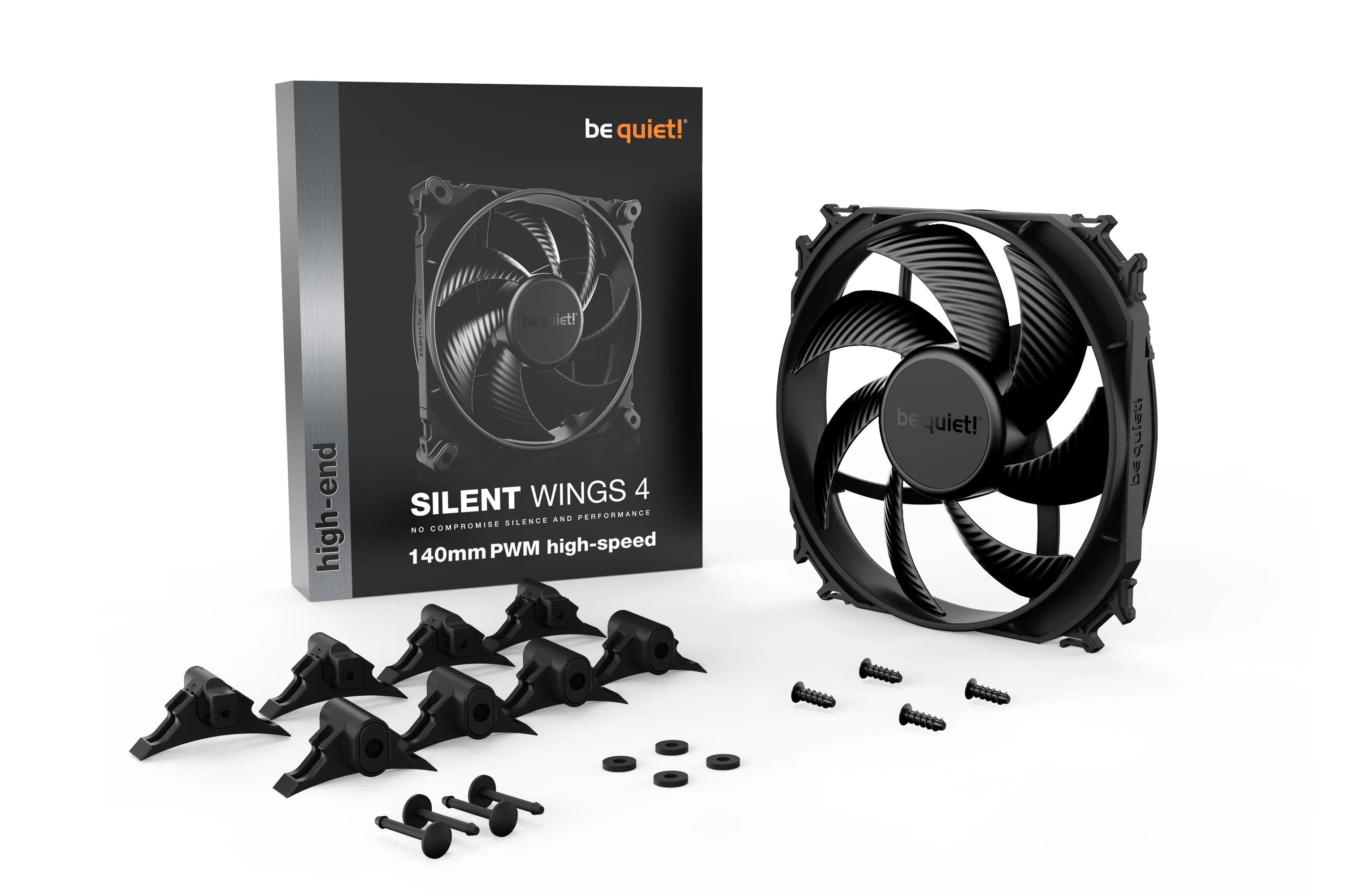 BE QUIET! SILENT WINGS 4 BL097 PWM high-speed 14cm Case Fan