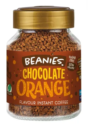 Beanies Chocolate Orange Flavour Instant Coffee 50g