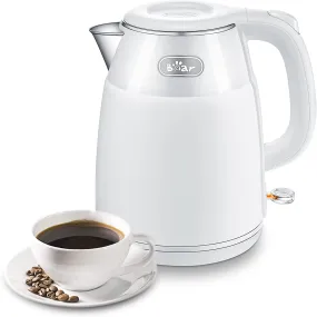 Bear Electric Kettle, ZDH-Q15U8, 1.5L Stainless Steel , 1500W with Auto Shut Off & Dry Protection