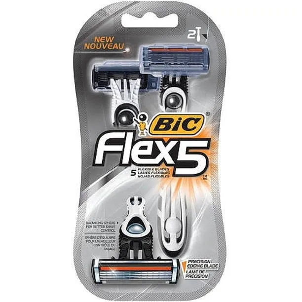 Bic Flex5 Razoreach 2ea