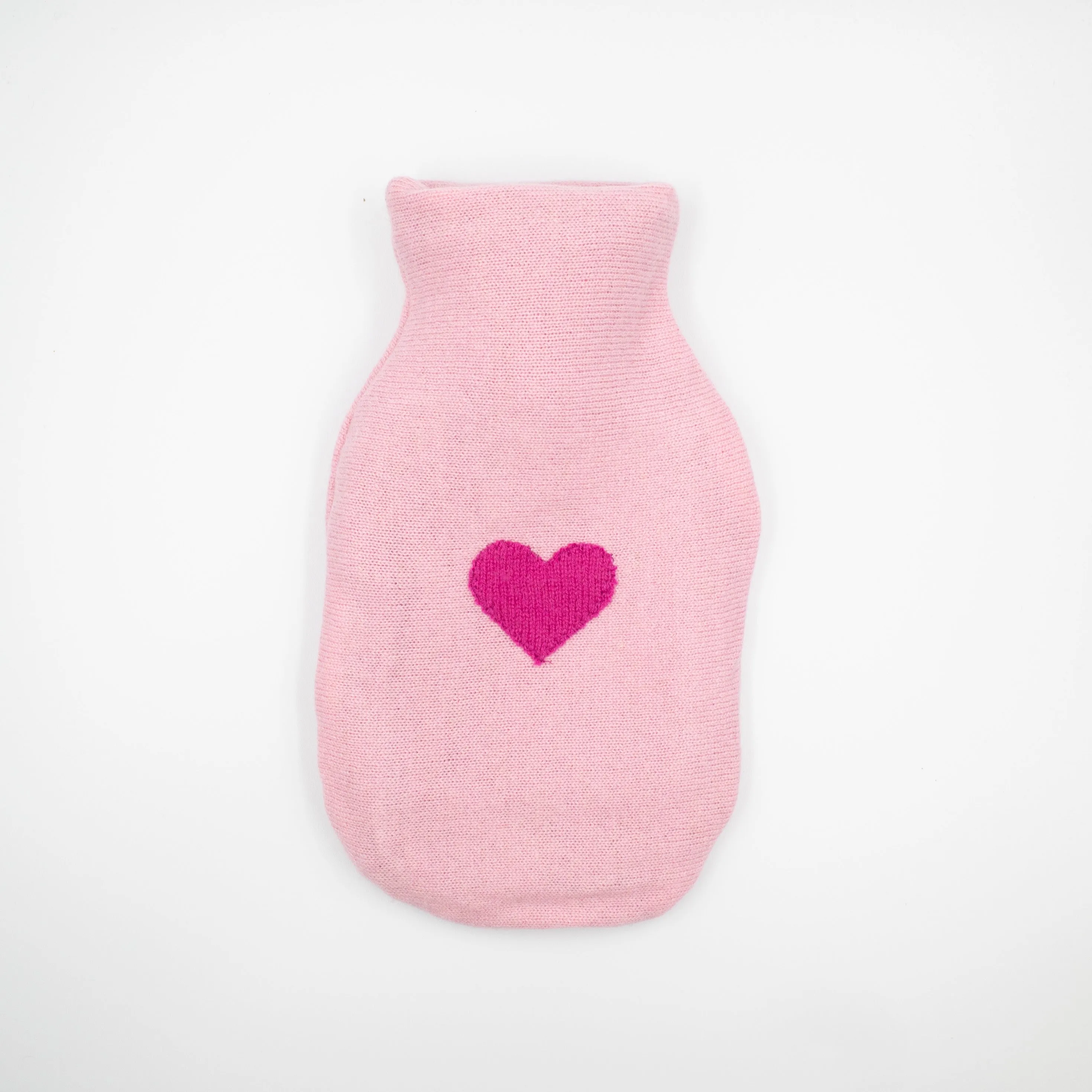 Blush Pink Cashmere Small Hot Water Bottle