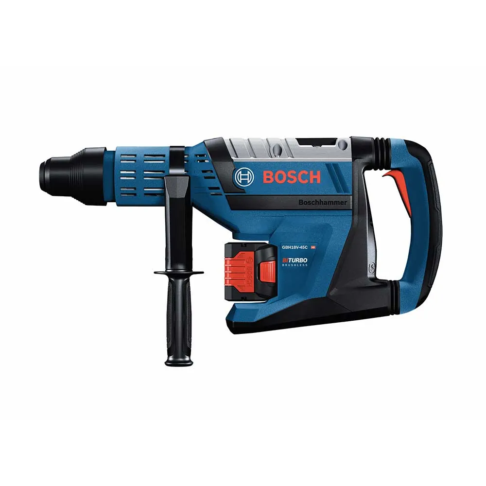 Bosch GBH18V-45CK24 18V PROFACTOR 1-7/8" SDS-Max Rotary Hammer w/8.0Ah Batteries