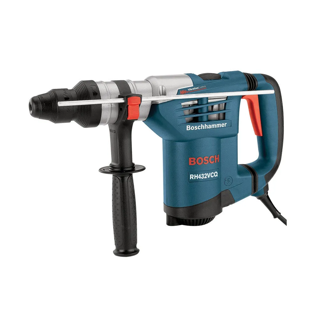 BOSCH RH432VCQ 1-1/4 in. SDS-Plus 8.5-Amp Variable-Speed Corded Rotary Hammer Drill Kit with Quick Change Chuck System