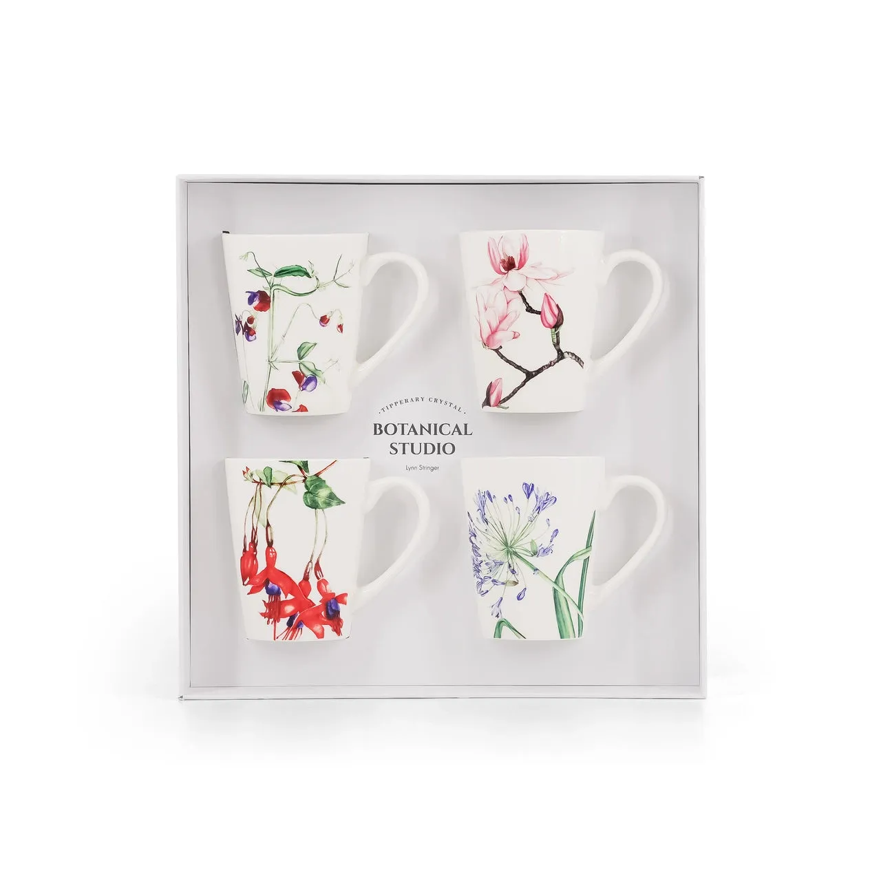 Botanical Studio Set of 4 Mugs