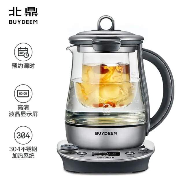 Buydeem high-end health kettle K2973 can be scheduled and adjusted. Food grade stainless steel can cook and stew