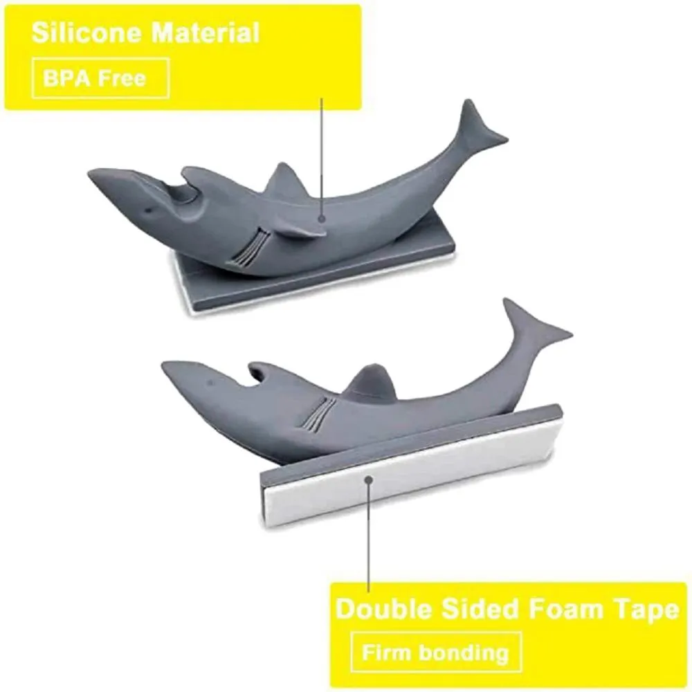 Cable Management Clip: Cute Shark