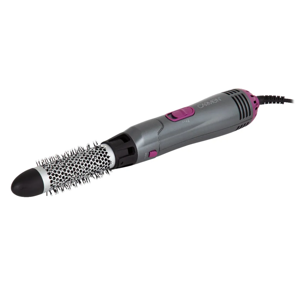 Carmen Neon Hair Brush 4in1  - Graphite