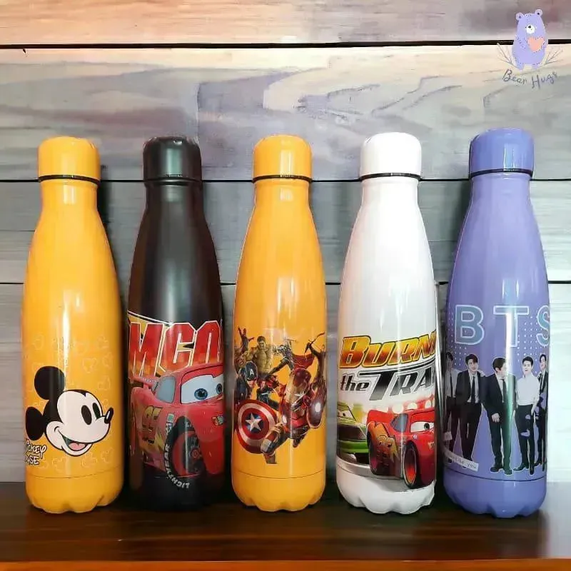 Character Cola Metal Water Bottle (500 ml)