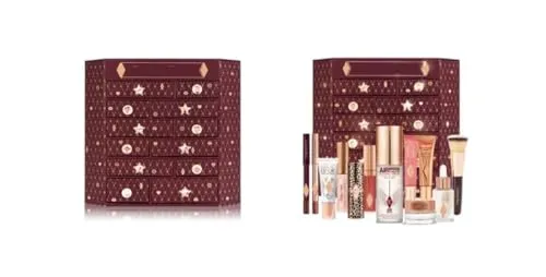 CHARLOTTE'S NEW! LUCKY CHEST OF BEAUTY SECRETS 12 DOOR BEAUTY ADVENT