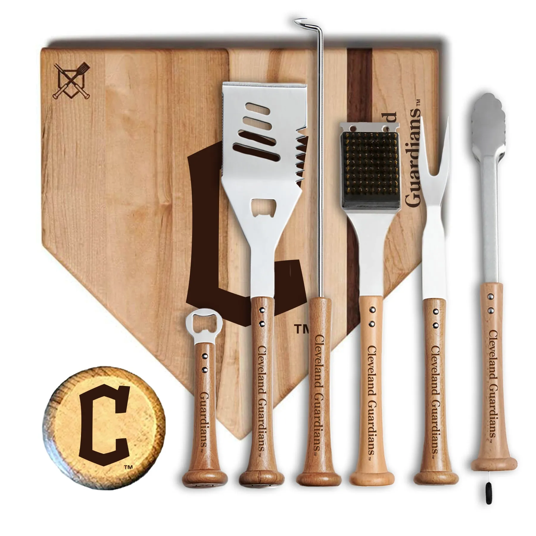 Cleveland Guardians MVP Grill Set