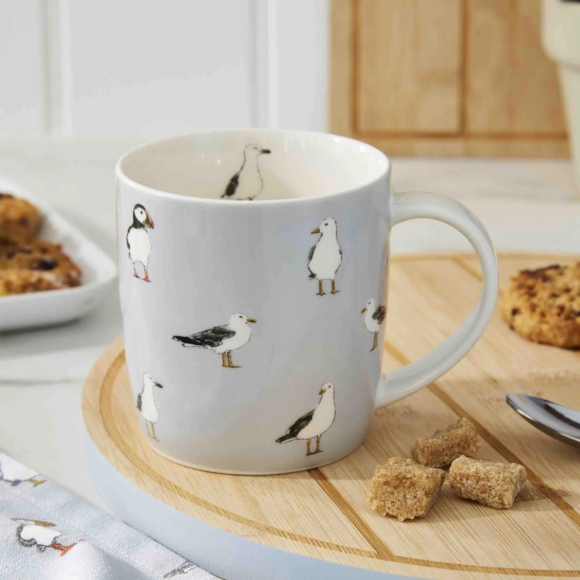 Coastal Birds Barrel Mug