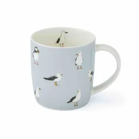 Coastal Birds Barrel Mug