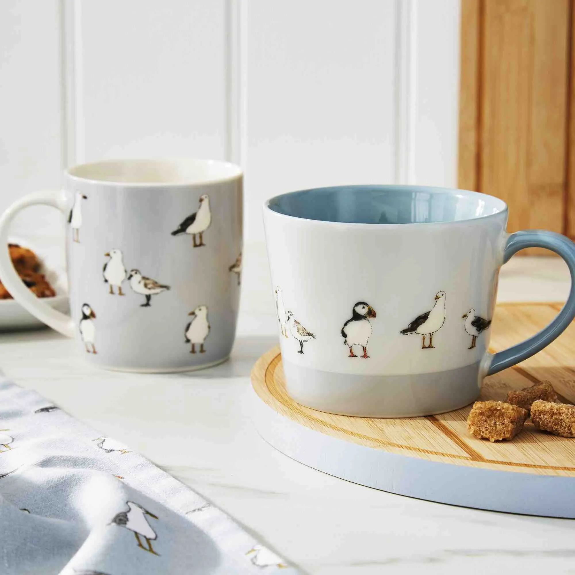 Coastal Birds Barrel Mug