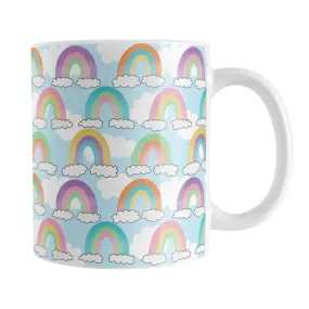 Colorful Rainbows Sky Pattern Mug