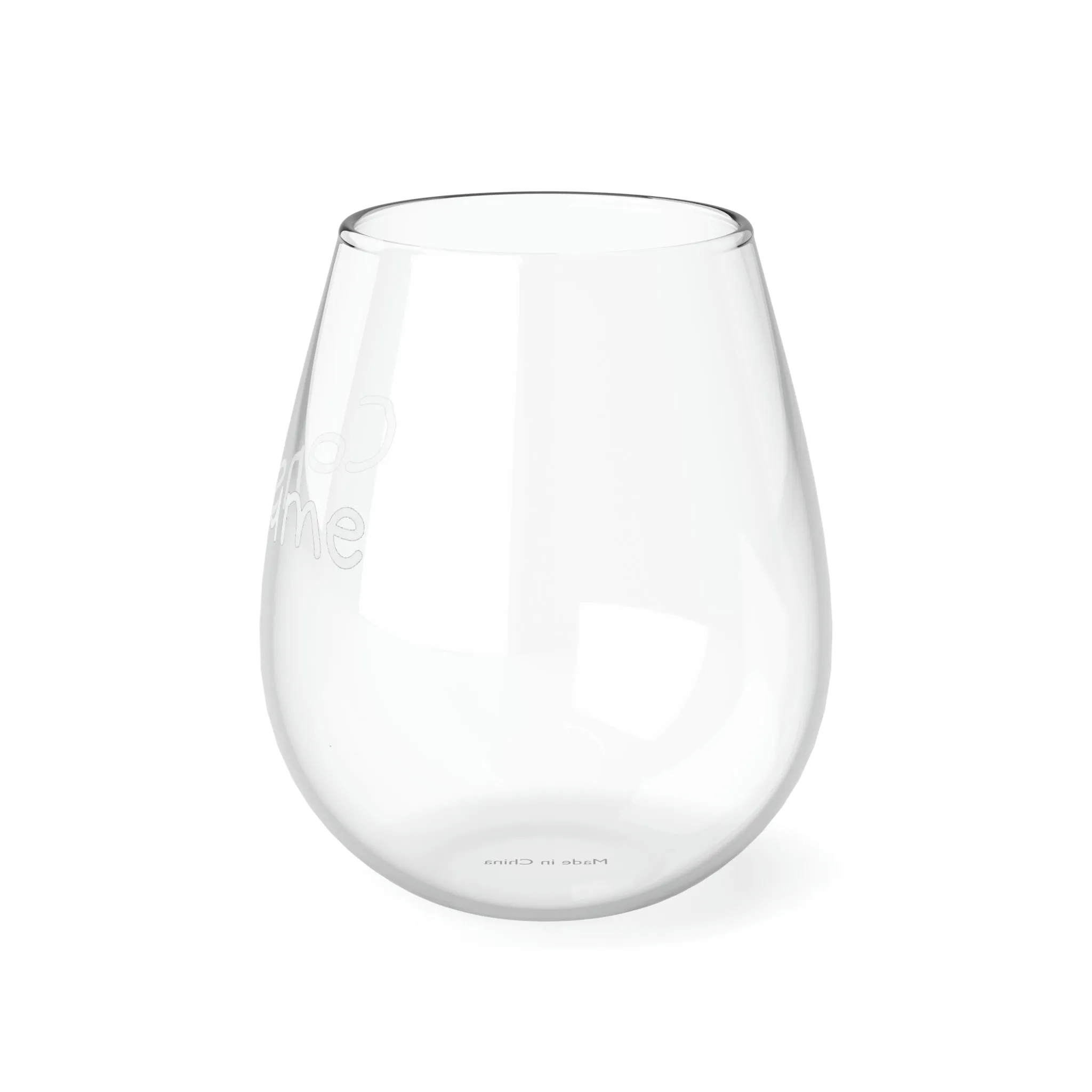 Consume - Stemless Wine Glass, 11.75oz