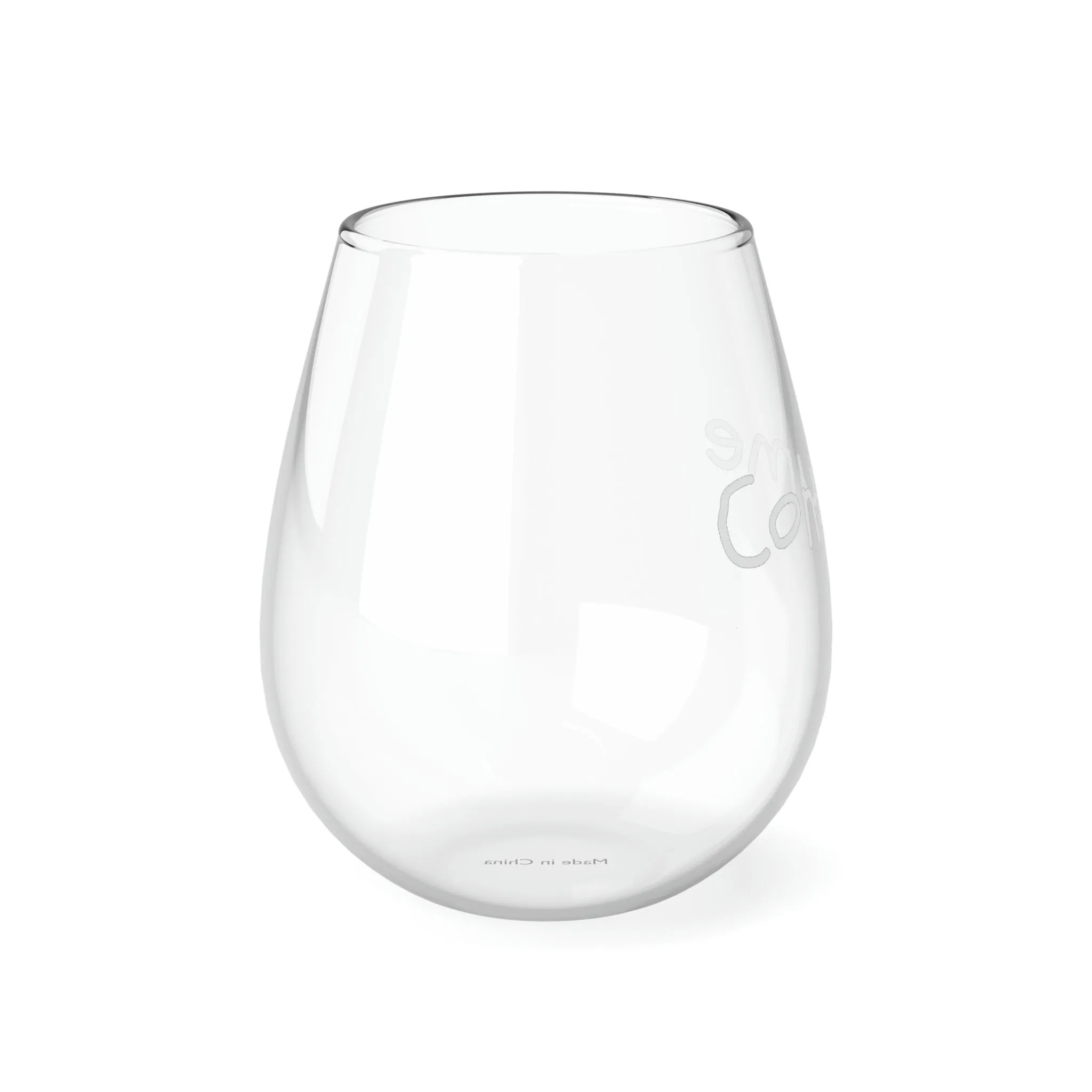 Consume - Stemless Wine Glass, 11.75oz