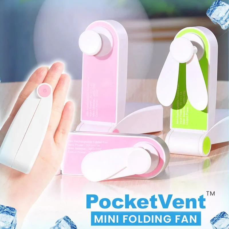 Convenient portable mini USB fan / pocket fan