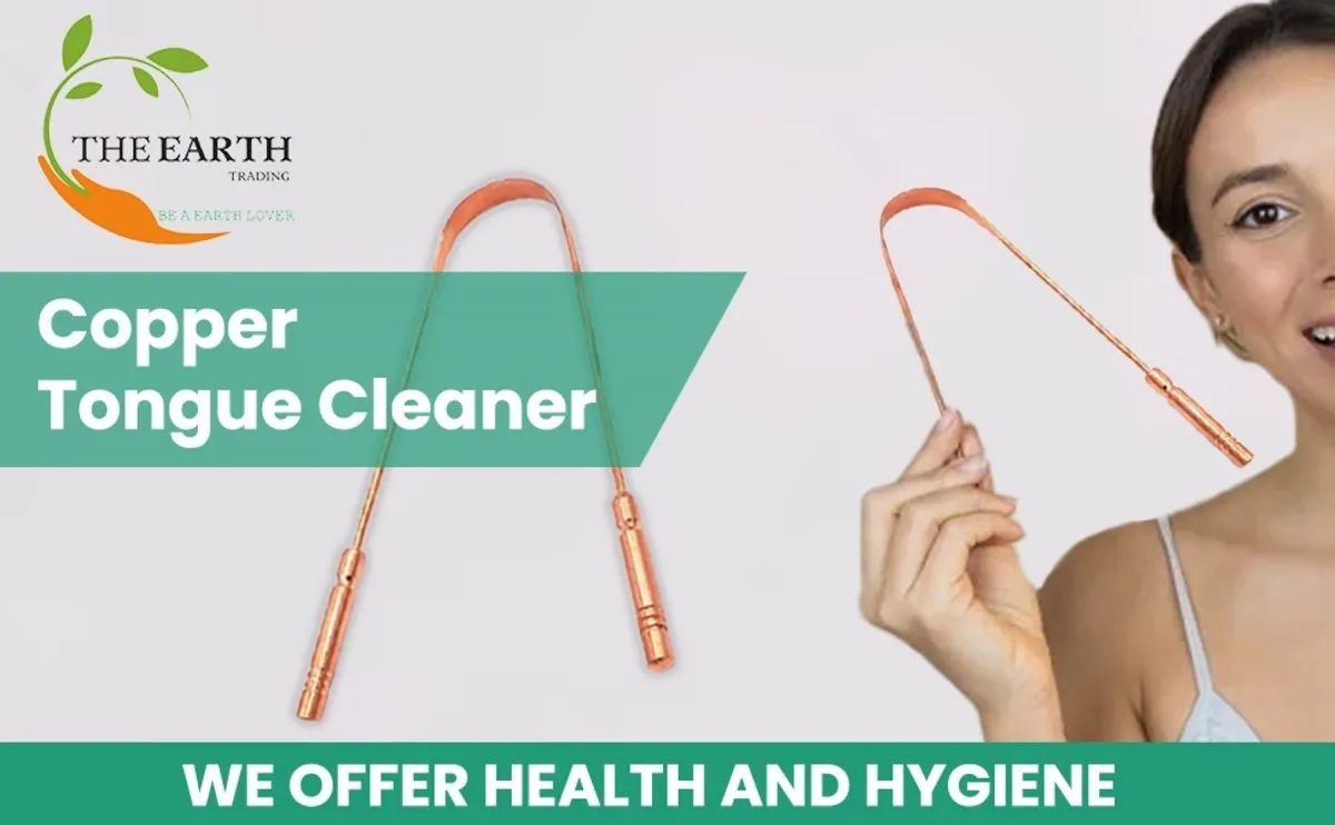 Copper Tongue Cleaner (Pack of 2)