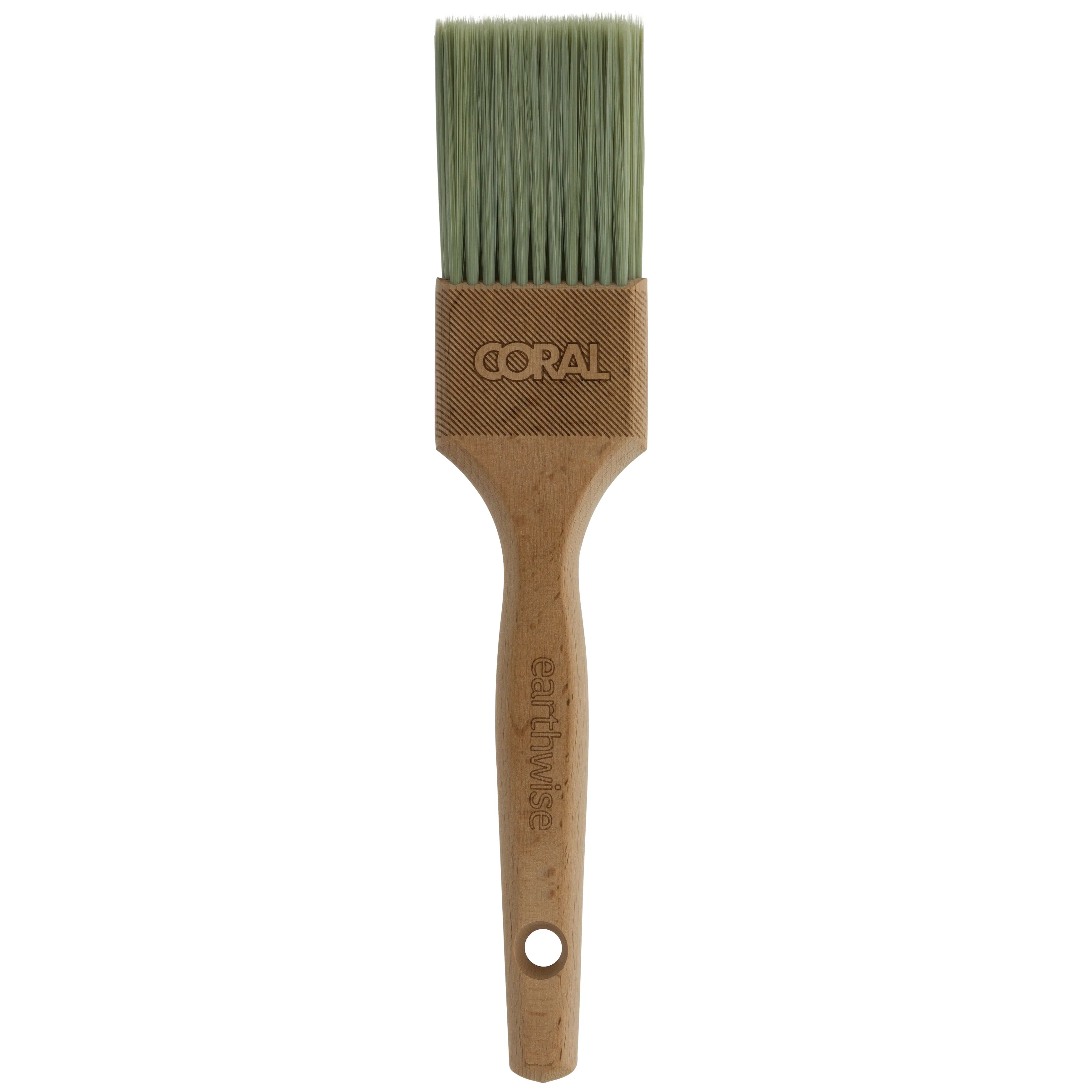 Coral Earthwise 2" Flat Paint Brush with Straight Cut