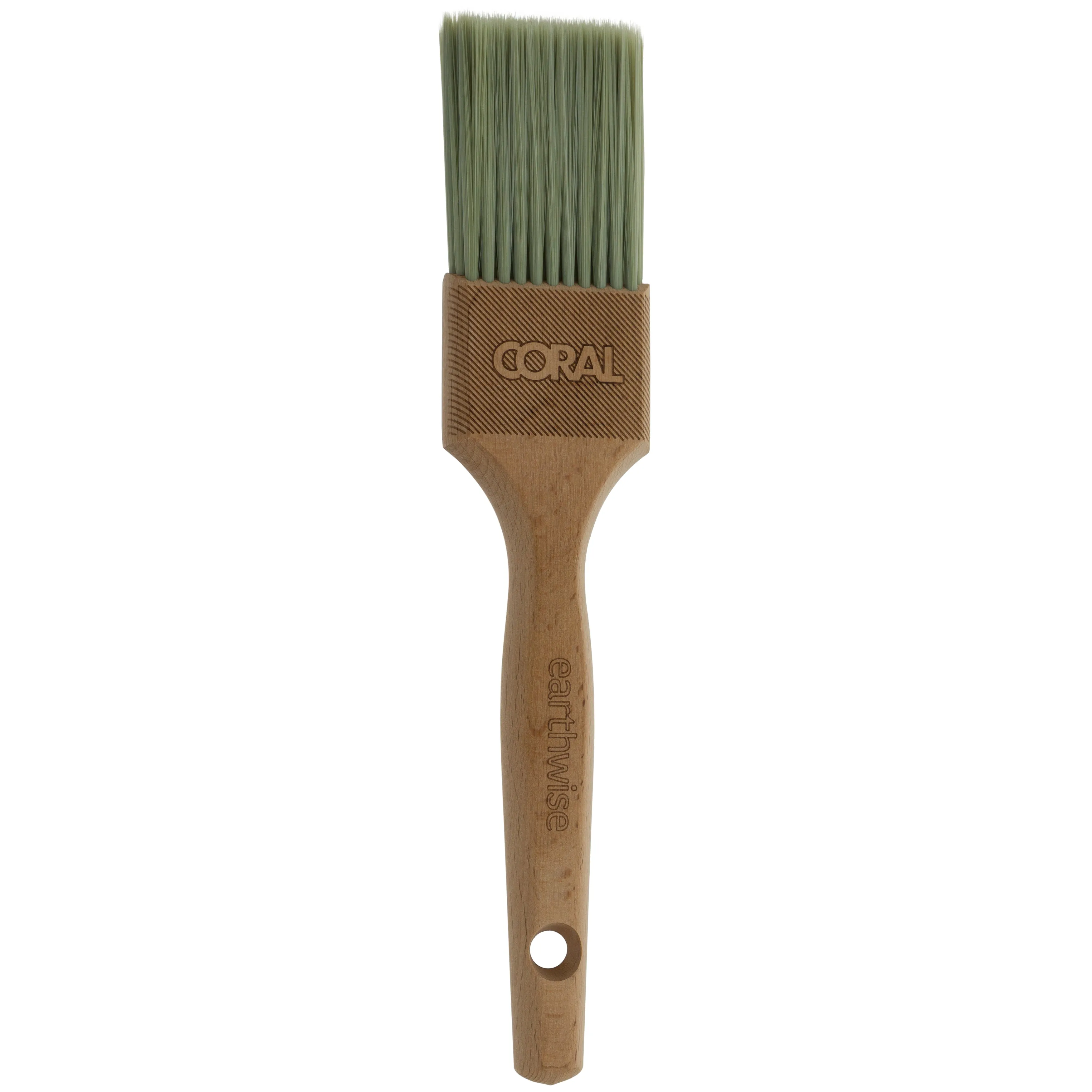 Coral Earthwise 2" Flat Paint Brush with Straight Cut