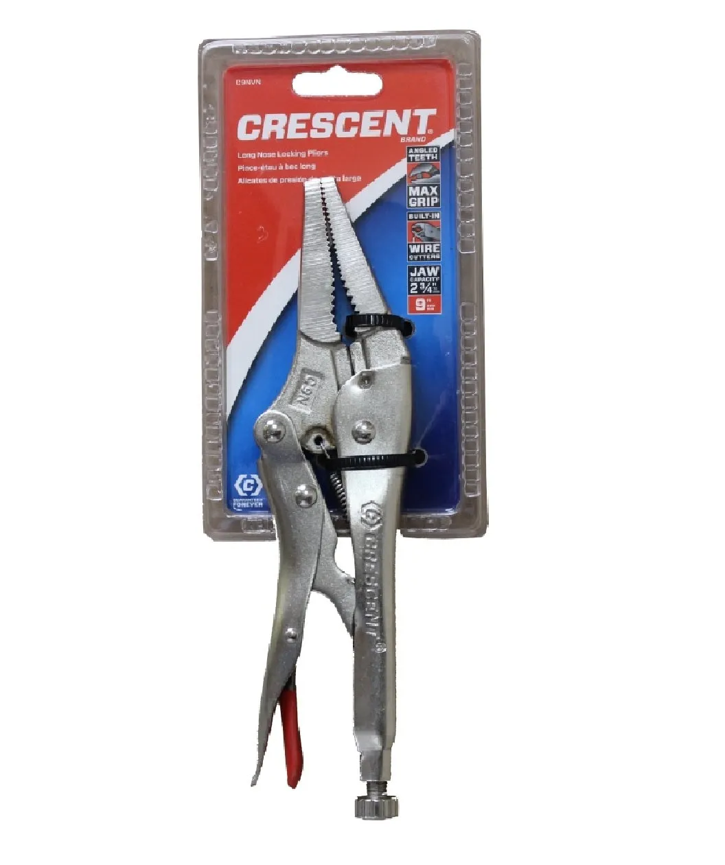 Crescent C9NVN-08 Long Nose Plier, Alloy Steel, 9 inch