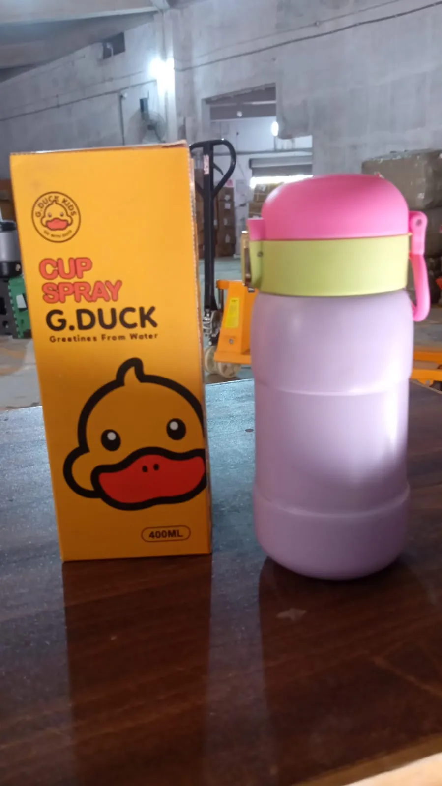 Customize Duck Stainless Steel Water Bottle For Kids Adults Steel Flask Metal Thermos, Spill Proof Cap Closure, BPA Free For School Home Office, Drinkware, 400 ML