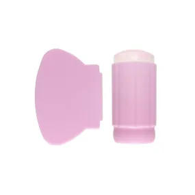 Daily Charme - Clear Jelly Stamper & Scraper Set - Pink