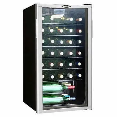 Danby 3.2 cu. ft. 35-bottle Freestanding Wine Cooler DWC350BLP